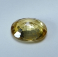 Bild 2 von 2.70 ct.Schöner gelber ovaler 9 x 7 mm Tansania Zirkon