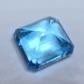 Bild 3 von 27.13 ct. Augenreiner 16.6 x 16.4 mm Brasilien Swiss Blue Oktagon Topas