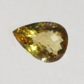 Bild 1 von  28.24  ct VVS! Goldgelber 24 x 16.9 mm Brasilien Citrin Tropfen