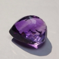 Bild 2 von 29.87 ct.  Schöner violetter 20.7 x 17.8 mm Amethyst Tropfen