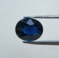 1.00 ct. Ovaler blauer 6.9 x 5.7 mm Indigolith Turmalin