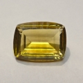 Bild 1 von 14.21 ct. VVS ! Goldgelber 18.5 x 13.8 mm Antik Facette Citrin