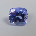 1.01 ct. VVS!  Augenreiner natürlicher 5.8 x 5.5 mm Cushion Tansanit