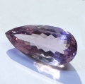 Bild 1 von 21 ct. Länglicher 25 x 13 mm Brasilien Ametrin-Tropfen