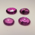 Bild 2 von 2.00 ct. 4 Stück feine ovale Pink Mosambik Turmalin Edelsteine