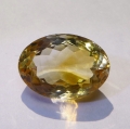 18.22 ct. Augenreiner ovaler 20 x 14 mm Brasilien Citrin