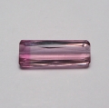 Bild 1 von 2.25 ct. Orange-rosa 13.2 x 5 mm Baguette Turmalin