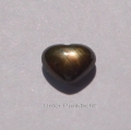 1.18 ct. Schönes 6.8 x 5.5 mm Black- Star Sternsaphir Herz