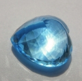 Bild 2 von 13.1ct. Augenreines 14.8 x 14.7 mm Sky Blue Topas Herz