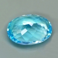 Bild 2 von 11.77 ct. VS ! Großer ovaler 16.6 x 12 mm Brasilien Sky Blue Topas