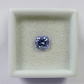 Bild 3 von 1.01 ct. VVS!  Augenreiner natürlicher 5.8 x 5.5 mm Cushion Tansanit