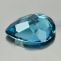 Bild 2 von 1.58 ct. VVS! Augenreiner 8.8 x 6.1 mm Brasilien London Blue Topas Tropfen