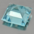 Bild 2 von 4.42 ct. Augenreiner 9 x 9 mm Brasilien Sky Blue KarreeTopas