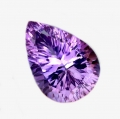 Bild 1 von 19.85ct. VS! Klasse violetter 22.4 x 115.6 mm Amethyst Tropfen