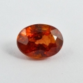 Bild 1 von 1.22 ct. Ovaler 7 x 5 mm Namibia Spessartin Granat