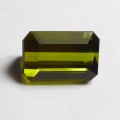 Bild 1 von 2.52 ct Augenreiner grünlich Gelber 9.2 x 5.9 mm Mosambik Turmalin