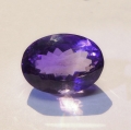 21.56 ct.VVS! Natürlicher ovaler 19.8 x 14.5 mm Brasiien  Amethyst