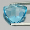 Bild 2 von 3.04 ct.  VS!  9.1 x 9 mm Brasilien Swiss Blue Topas