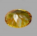 Bild 2 von 19.51 ct. VVS ! Goldgelber ovaler 19.7 x  14.8 mm Citrin