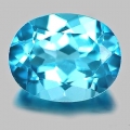 2.32 ct. VS!  Ovaler 9.1 x 7.2 mm Swiss Blue Topas