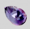 Bild 2 von 23.43 ct.  Schöner violetter 21.7 x 15.3 mm Amethyst Tropfen