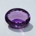 25.35 ct.VVS! Natürlicher ovaler 22.6 x 17 mm Brasiien  Amethyst