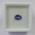 Bild 2 von 0.81 ct. VS! Toller natürlicher Blau Violetter 7 x 5 mm Cushion Tansanit