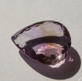 29.2 ct. Großer 24 x 19.4 mm Brasilien Ametrin-Tropfen