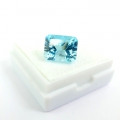 4.63 ct. TOP PREIS! VVS!  Feiner 10 x 8 mm Brasilien Sky Blue Topas