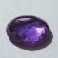 Bild 2 von 25.35 ct.VVS! Natürlicher ovaler 22.6 x 17 mm Brasiien  Amethyst