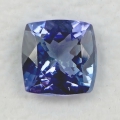 Bild 1 von 1.64 ct  VVS! Feiner natürlicher 6.9 x 6.9 mm Cushion Tansanit